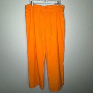 Silk‎ Collection by Harve Benard Silk Wide Leg Trouser Pants- Sz 12